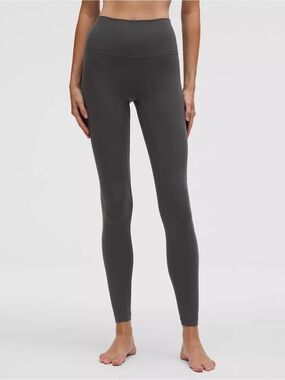 Lululemon - Align No Line™ High-Rise Pant 28" - Graphite Grey - NEW